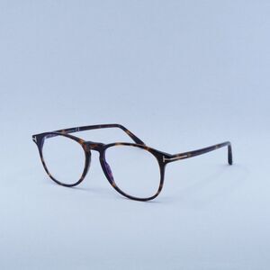 Tom Ford FT5805-B/V 054 Eyeglasses Havana 52mm Square Frame